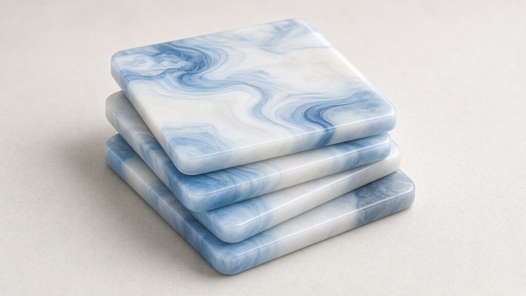 resin coaster set