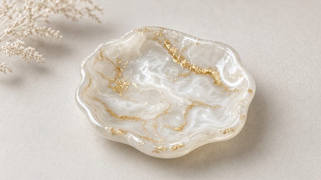 resin jewelry dish