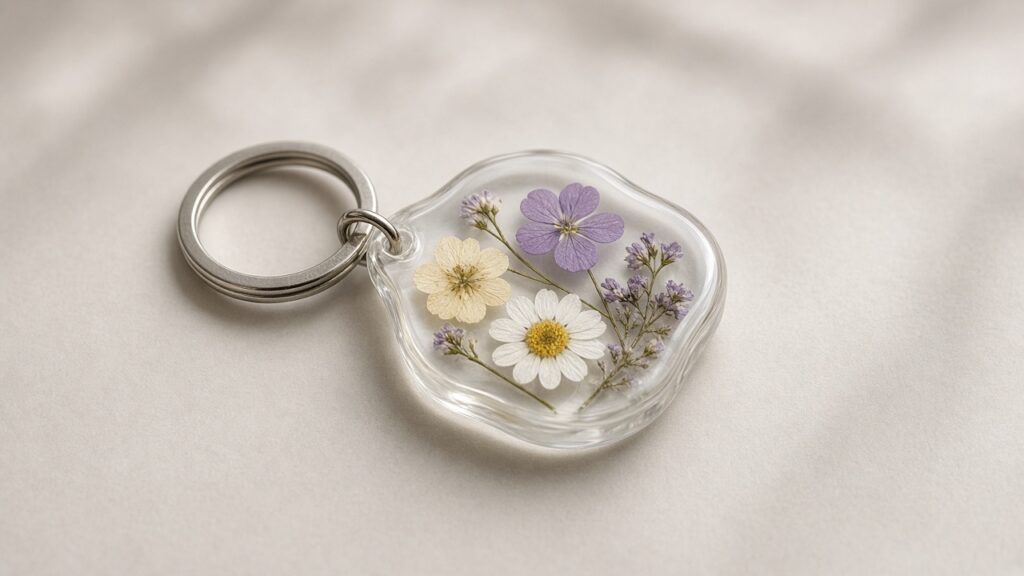 resin keychain